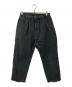 POST O'ALLS（ポストオーバーオールズ）の古着「E-Z Lax 3 cotton covert charcoal/イージーラックス スリー コットン コバート チャコール」｜グレー