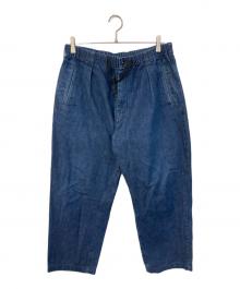POST O'ALLS（ポストオーバーオールズ）の古着「E-Z Lax 10oz denim indigo/イージー ラックス 10オンス デニム インディゴ」｜インディゴ