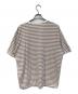 nanamica (ナナミカ) Stripe Jersey Tee/ストライプ ジャージー ティー ベージュ×ホワイト サイズ:SIZE XL：6000円