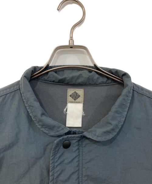 POST O'ALLS（ポストオーバーオールズ）POST O'ALLS (ポストオーバーオールズ) リップストップジップアップジャケット グレー サイズ:なしの古着・服飾アイテム