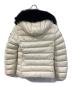 MONCLER (モンクレール) BADYFURダウンジャケット ホワイト サイズ:00：65000円