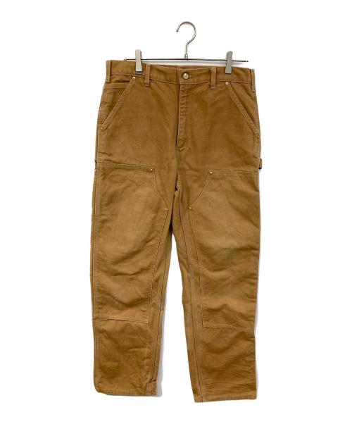 CarHartt（カーハート）CarHartt (カーハート) ダブルニー ダックペインターパンツ ブラウン サイズ:W33×L32の古着・服飾アイテム