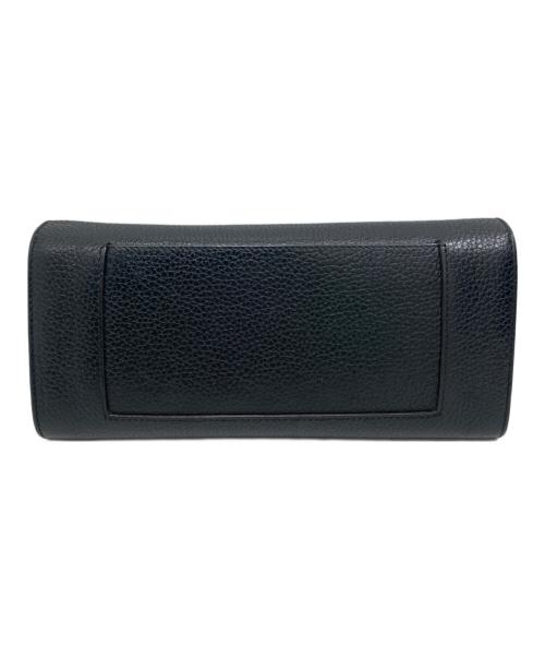 CELINE（セリーヌ）CELINE (セリーヌ) ラージフラップウォレット ブラックの古着・服飾アイテム