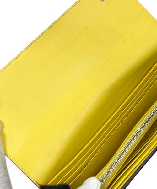 CELINE（セリーヌ）CELINE (セリーヌ) ラージフラップウォレット ブラックの古着・服飾アイテム