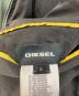 中古・古着 DIESEL (ディーゼル) ホーク刺繍リバーシブルスカジャン ブラック サイズ:SIZE L：14000円