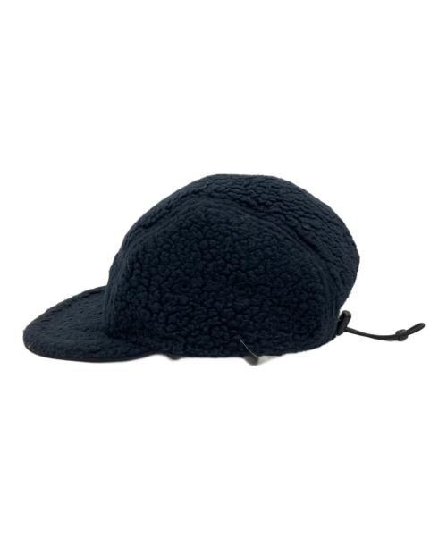 SUPREME（シュプリーム）SUPREME (シュプリーム) Polartec Shearling Reversible Camp Cap/ポーラテック・シアリング・リバーシブル・キャンプ・キャップ ブラックの古着・服飾アイテム
