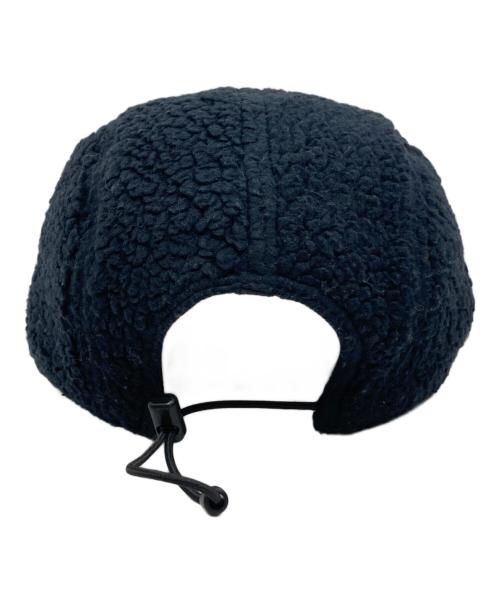 SUPREME（シュプリーム）SUPREME (シュプリーム) Polartec Shearling Reversible Camp Cap/ポーラテック・シアリング・リバーシブル・キャンプ・キャップ ブラックの古着・服飾アイテム