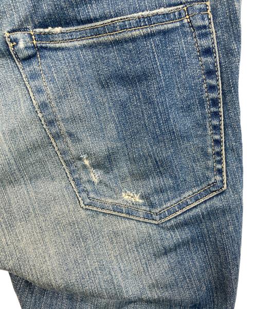 Hysteric Glamour（ヒステリックグラマー）Hysteric Glamour (ヒステリックグラマー) ダメージスキニーデニムパンツ インディゴ サイズ:XSの古着・服飾アイテム