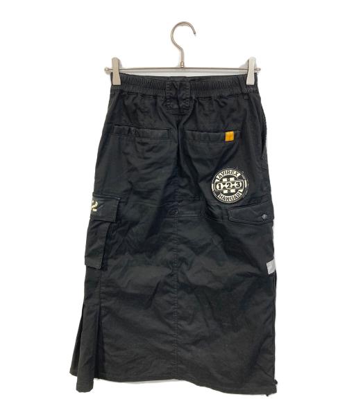 AVIREX（アヴィレックス）AVIREX (アヴィレックス) コンビネーションスカート ブラック サイズ:Sの古着・服飾アイテム