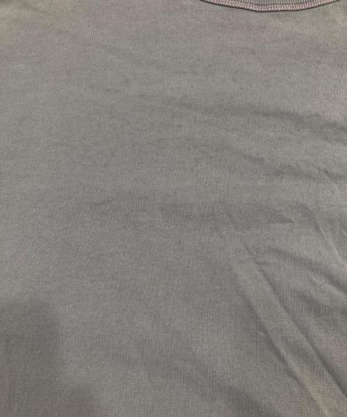 DIESEL（ディーゼル）DIESEL (ディーゼル) ロングスリーブカットソー グレー サイズ:SIZE Lの古着・服飾アイテム