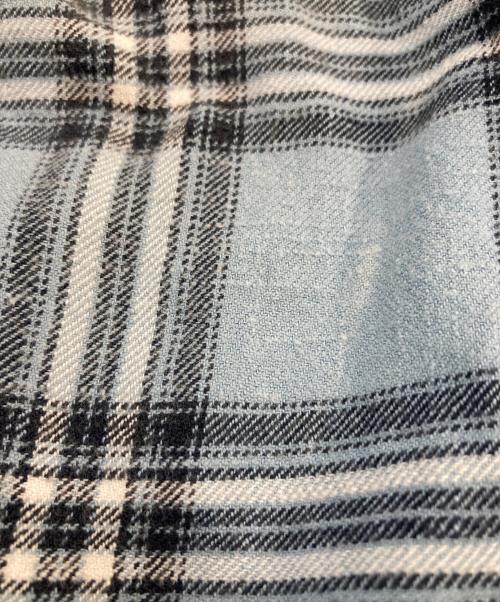 DIESEL（ディーゼル）DIESEL (ディーゼル) フード付きシャツ ブルー サイズ:48の古着・服飾アイテム