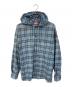 DIESEL（ディーゼル）の古着「フード付きシャツ」｜ブルー