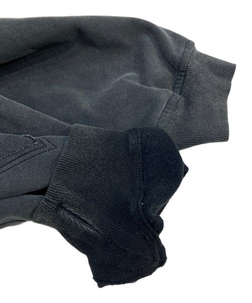 SUPPLIER（サプライヤー）SUPPLIER (サプライヤー) Fleur Leather Patch Zip Hoodie/フルール レザー パッチ ジップ フーディー グレー サイズ:SIZE XLの古着・服飾アイテム