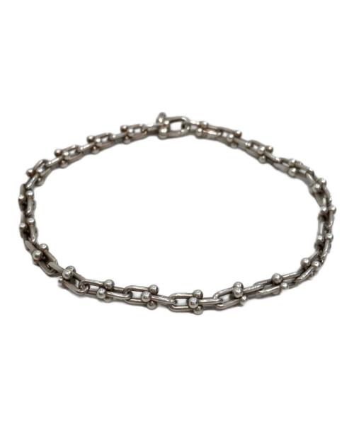TIFFANY & Co.（ティファニー）TIFFANY & Co. (ティファニー) ハードウェアスマイクロリンクブレスレット エクストララージ シルバーの古着・服飾アイテム