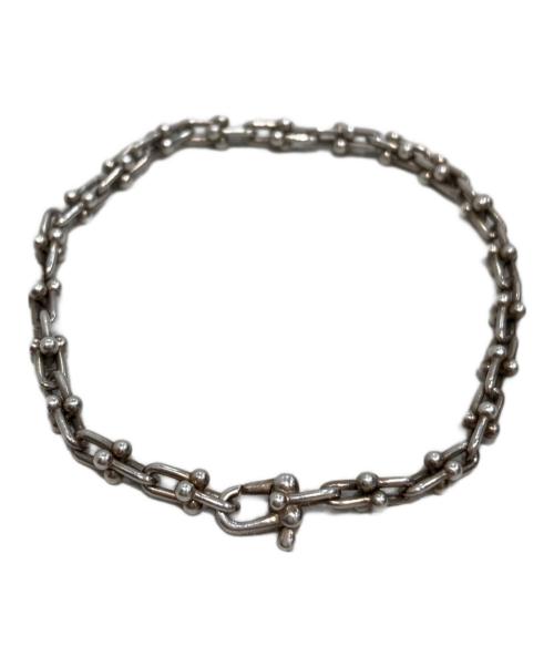 TIFFANY & Co.（ティファニー）TIFFANY & Co. (ティファニー) ハードウェアスマイクロリンクブレスレット エクストララージ シルバーの古着・服飾アイテム