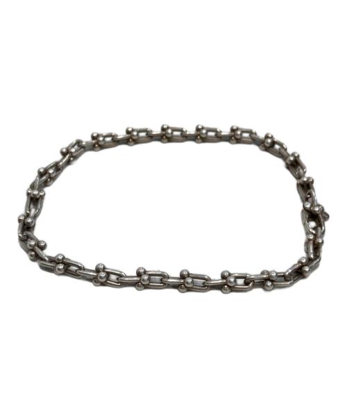 TIFFANY & Co.（ティファニー）TIFFANY & Co. (ティファニー) ハードウェアスマイクロリンクブレスレット エクストララージ シルバーの古着・服飾アイテム