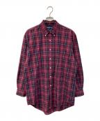 RALPH LAURENラルフローレン）の古着「BLAKEチェックシャツ」｜レッド