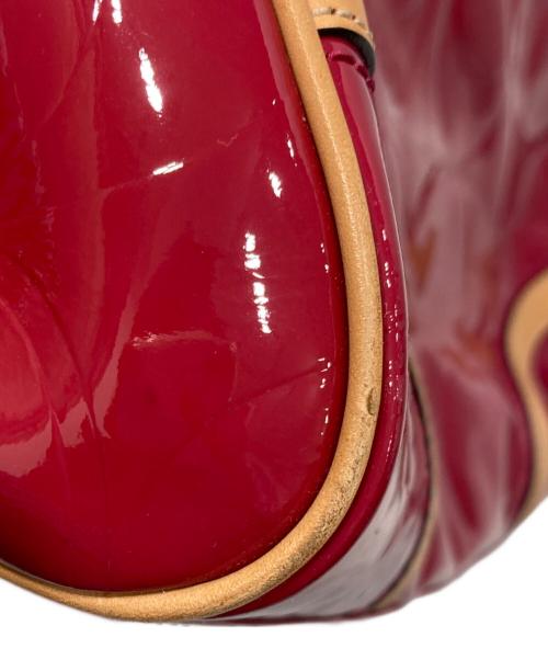 COACH（コーチ）COACH (コーチ) シグネチャー ミニボストンバッグ レッドの古着・服飾アイテム