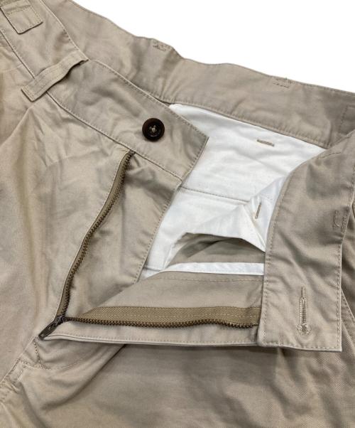 MHL（エムエイチエル）MHL (エムエイチエル) WASHED CHINO COTTON PANTS/ウォッシュド チノ コットン パンツ ベージュ サイズ:SIZE Mの古着・服飾アイテム