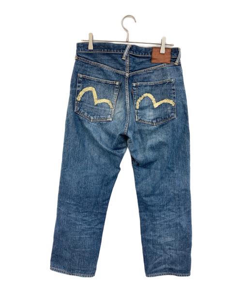 EVISU（エヴィス）EVISU (エヴィス) カモメ デニムパンツ インディゴ サイズ:34×35の古着・服飾アイテム