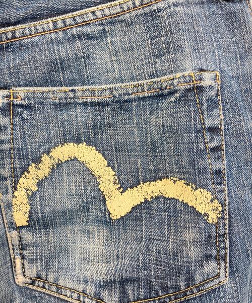 EVISU（エヴィス）EVISU (エヴィス) カモメ デニムパンツ インディゴ サイズ:34×35の古着・服飾アイテム