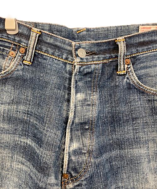 EVISU（エヴィス）EVISU (エヴィス) カモメ デニムパンツ インディゴ サイズ:34×35の古着・服飾アイテム