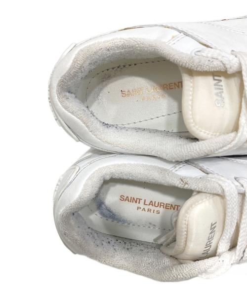 Saint Laurent Paris（サンローランパリ）Saint Laurent Paris (サンローランパリ) ローカットスニーカー ホワイト サイズ:SIZE 26の古着・服飾アイテム