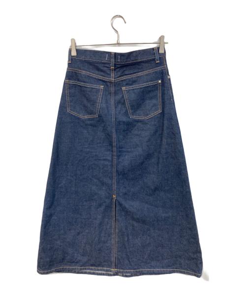 woadblue（ウォードブルー）woadblue (ウォードブルー) マキシ丈デニムスカート インディゴ サイズ:SIZE Sの古着・服飾アイテム
