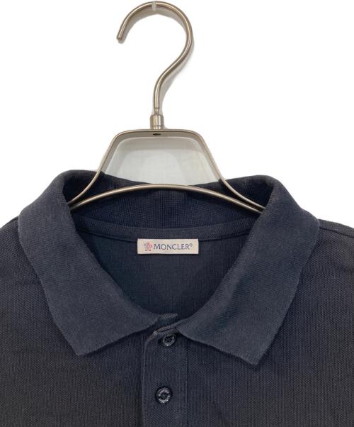 MONCLER（モンクレール）MONCLER (モンクレール) MAGLIA POLO MANICA CORTA/マグリア ポロ マニカ コルタ　 ポロシャツ ブラック サイズ:SIZE Mの古着・服飾アイテム
