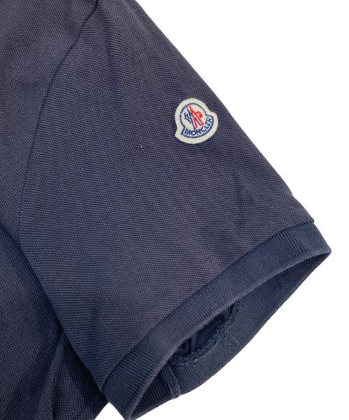 MONCLER（モンクレール）MONCLER (モンクレール) MAGLIA POLO MANICA CORTA/マグリア ポロ マニカ コルタ　 ポロシャツ ブラック サイズ:SIZE Mの古着・服飾アイテム