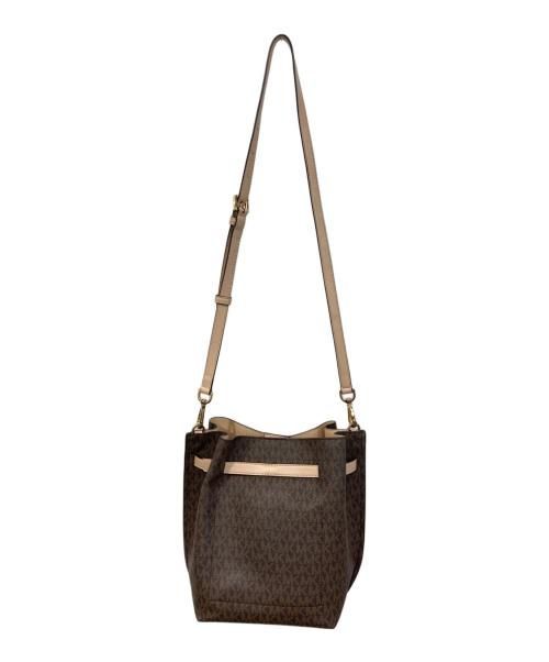 MICHAEL KORS（マイケル・コース）MICHAEL KORS (マイケル・コース) ショルダーバッグ ブラウンの古着・服飾アイテム