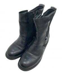 G-STAR RAW（ジースターロゥ）の古着「Labor Buckle Boots」｜ブラック
