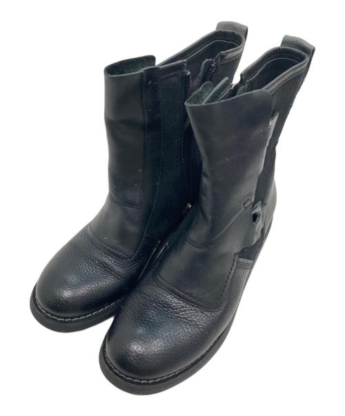 G-STAR RAW（ジースターロゥ）G-STAR RAW (ジースターロゥ) Labor Buckle Boots ブラック サイズ:22.5㎝の古着・服飾アイテム