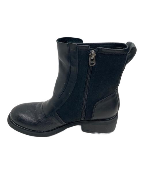 G-STAR RAW（ジースターロゥ）G-STAR RAW (ジースターロゥ) Labor Buckle Boots ブラック サイズ:22.5㎝の古着・服飾アイテム