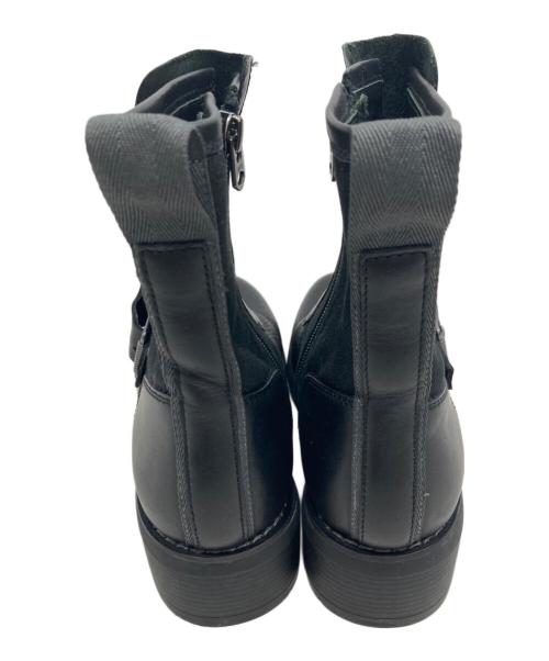 G-STAR RAW（ジースターロゥ）G-STAR RAW (ジースターロゥ) Labor Buckle Boots ブラック サイズ:22.5㎝の古着・服飾アイテム