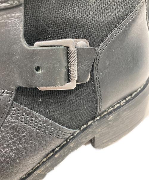 G-STAR RAW（ジースターロゥ）G-STAR RAW (ジースターロゥ) Labor Buckle Boots ブラック サイズ:22.5㎝の古着・服飾アイテム