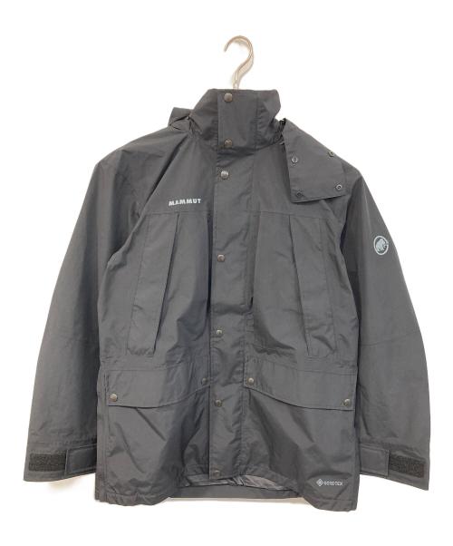MAMMUT（マムート）MAMMUT (マムート) Obelisk Gore-Tex Zip-In HS Coat/オベリスク ゴアテックス ジップイン ハードシェル コート アジアンフィット ブラック サイズ:SIZE Lの古着・服飾アイテム
