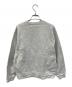 MARITHE+FRANCOIS GIRBAUD (マリテフランソワジルボー) BOUCLE DOODLE BEAR SWEATSHIRT グレー サイズ:SIZE M：5000円
