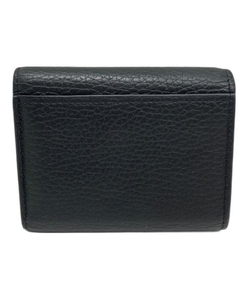 LOUIS VUITTON（ルイ ヴィトン）LOUIS VUITTON (ルイ ヴィトン) 3つ折り財布 ポルトフォイユ・カプシーヌ ブラックの古着・服飾アイテム