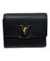 LOUIS VUITTON（ルイ ヴィトン）の古着「3つ折り財布 ポルトフォイユ・カプシーヌ」｜ブラック