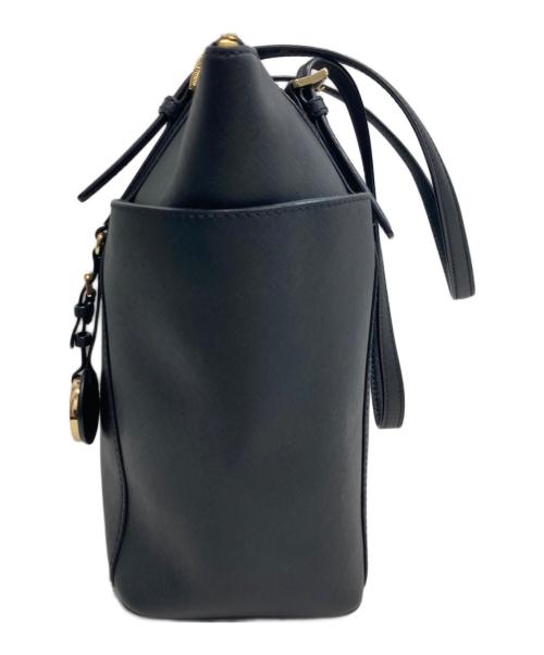MICHAEL KORS（マイケル・コース）MICHAEL KORS (マイケル・コース) トートバッグ ブラックの古着・服飾アイテム