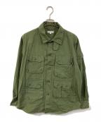 Engineered Garmentsエンジニアド ガーメンツ）の古着「EXPLORER SHIRT JACKET/エクスプローラー シャツ ジャケット」｜カーキ