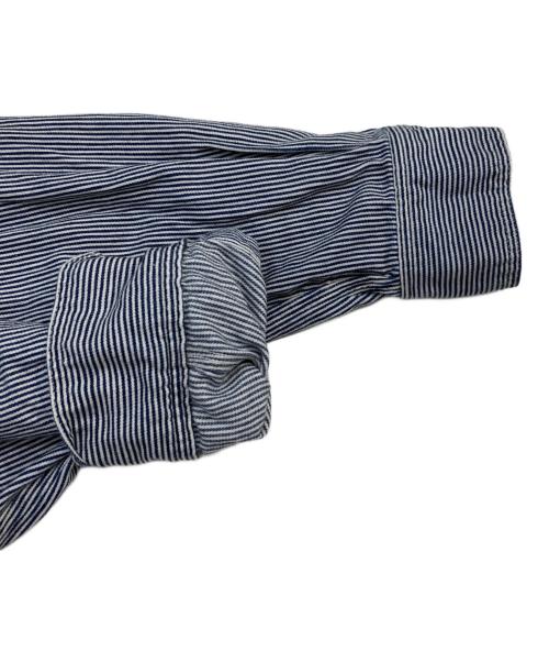 orSlow（オアスロウ）orSlow (オアスロウ) HICKORY STRIPE WORK SHIRT/ヒッコリー ストライプ ワーク シャツ グレー サイズ:SIZE 3の古着・服飾アイテム