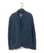 ARMANI EXCHANGEアルマーニ エクスチェンジ）の古着「テーラードジャケット」｜ネイビー
