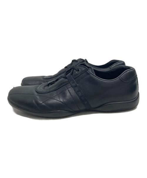 PRADA SPORTS（プラダスポーツ）PRADA SPORTS (プラダスポーツ) レザーシューズ ブラック サイズ:SIZE 81/2の古着・服飾アイテム
