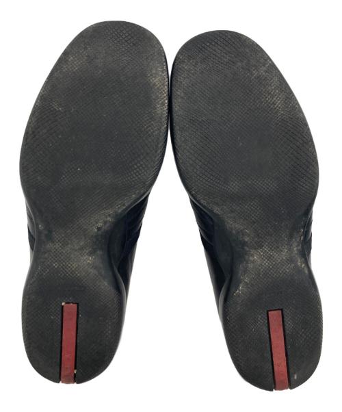 PRADA SPORTS（プラダスポーツ）PRADA SPORTS (プラダスポーツ) レザーシューズ ブラック サイズ:SIZE 81/2の古着・服飾アイテム
