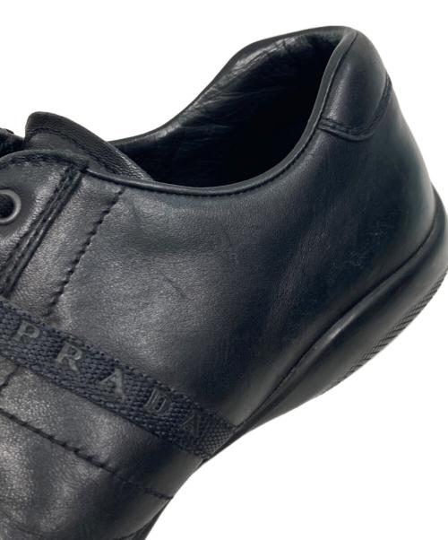 PRADA SPORTS（プラダスポーツ）PRADA SPORTS (プラダスポーツ) レザーシューズ ブラック サイズ:SIZE 81/2の古着・服飾アイテム
