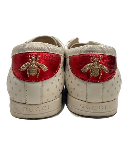 GUCCI（グッチ）GUCCI (グッチ) STARスニーカー ホワイト サイズ:SIZE 35の古着・服飾アイテム