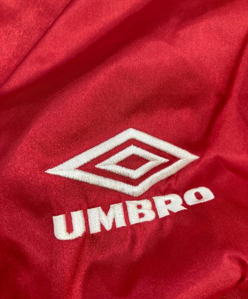 UMBRO（アンブロ）UMBRO (アンブロ) マンチェスターユナイテッドナイロンジャケット レッド サイズ:不明の古着・服飾アイテム