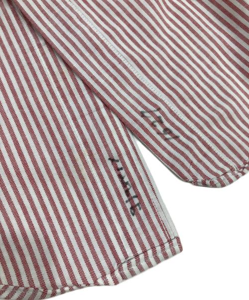 BROOKS BROTHERS（ブルックスブラザーズ）BROOKS BROTHERS (ブルックスブラザーズ) ストライプシャツ レッド サイズ:SIZE 15-2の古着・服飾アイテム